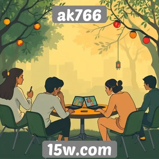 comunidade do ak766 se destaca em interações