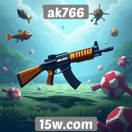 Como o ak766 se posiciona no mercado de jogos online